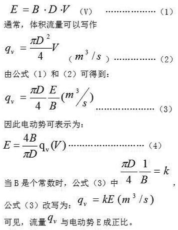 智能電磁流量計(jì)工作原理